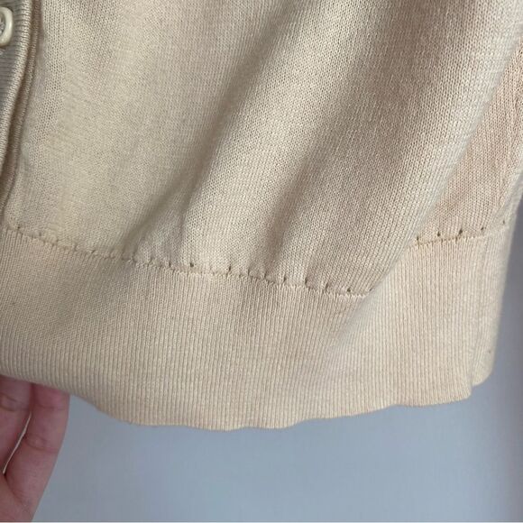 Kate Spade Floral Cluster Jewel Embellished Cardigan Sweater - Picture 7 of 9